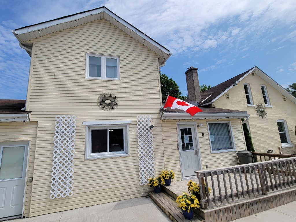 The main house